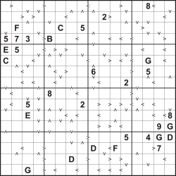 Sudoku Inequality 16x16
